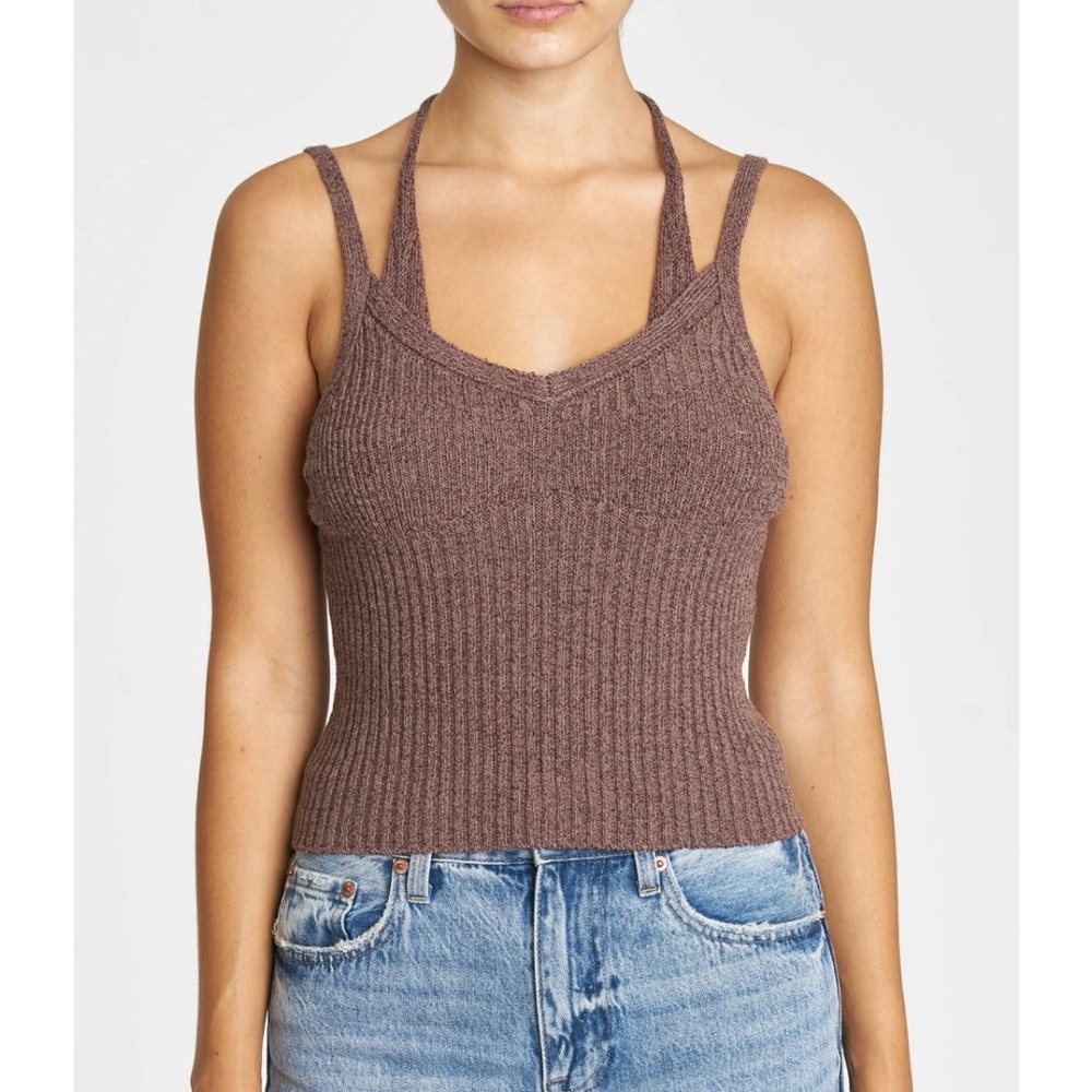 NWT Pistola Louise Halter Two Layer Sweater Tank | Women’s Top